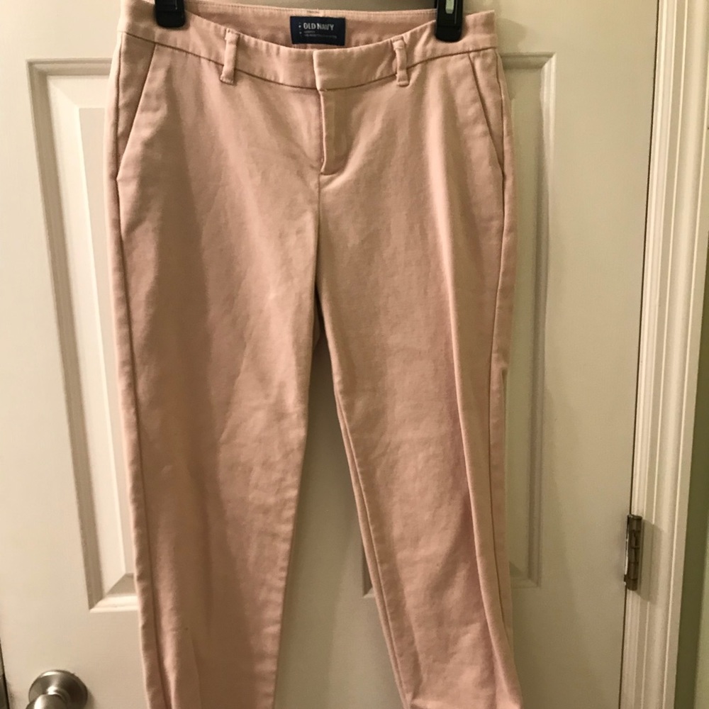 Blush ankle cut work pants